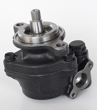 A Close Up of a Power Steering Pump on a White Surface — Brittle's Family Auto Centre in Sunshine Coast, QLD