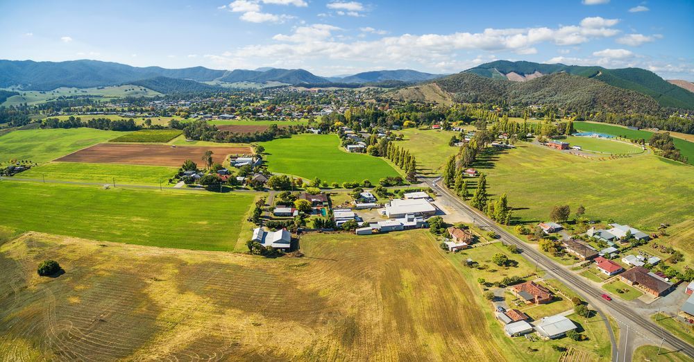 Agricultural fields in Myrtleford — A Grade Oils & Batteries In Myrtleford VIC