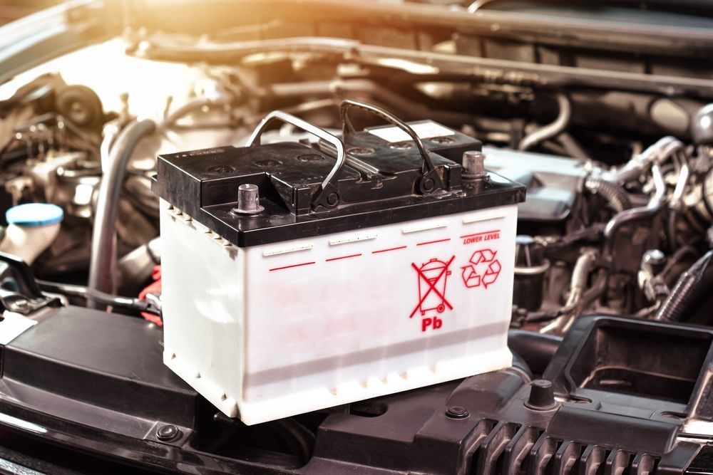 The car battery of the automobile electrical system — A Grade Oils & Batteries In Yackandandah VIC