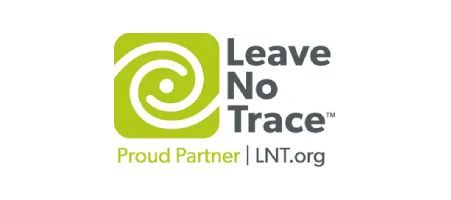 The logo for leave no trace is a proud partner of lnt.org.