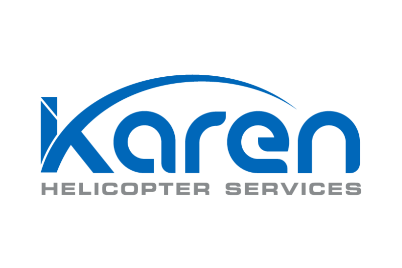 logo karen helicopter services