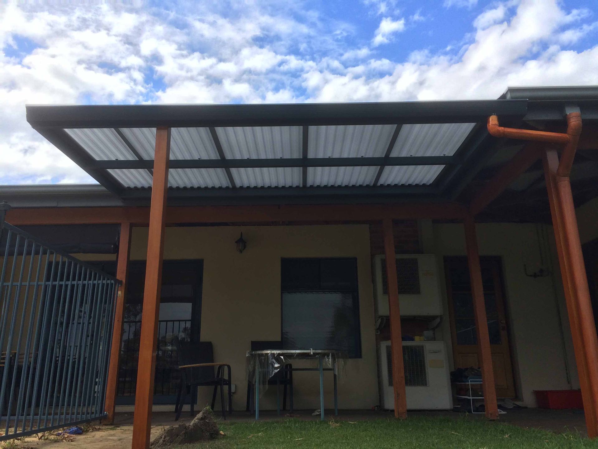 Newly built patio | Carine, WA | Modern Plastics & Pergolas