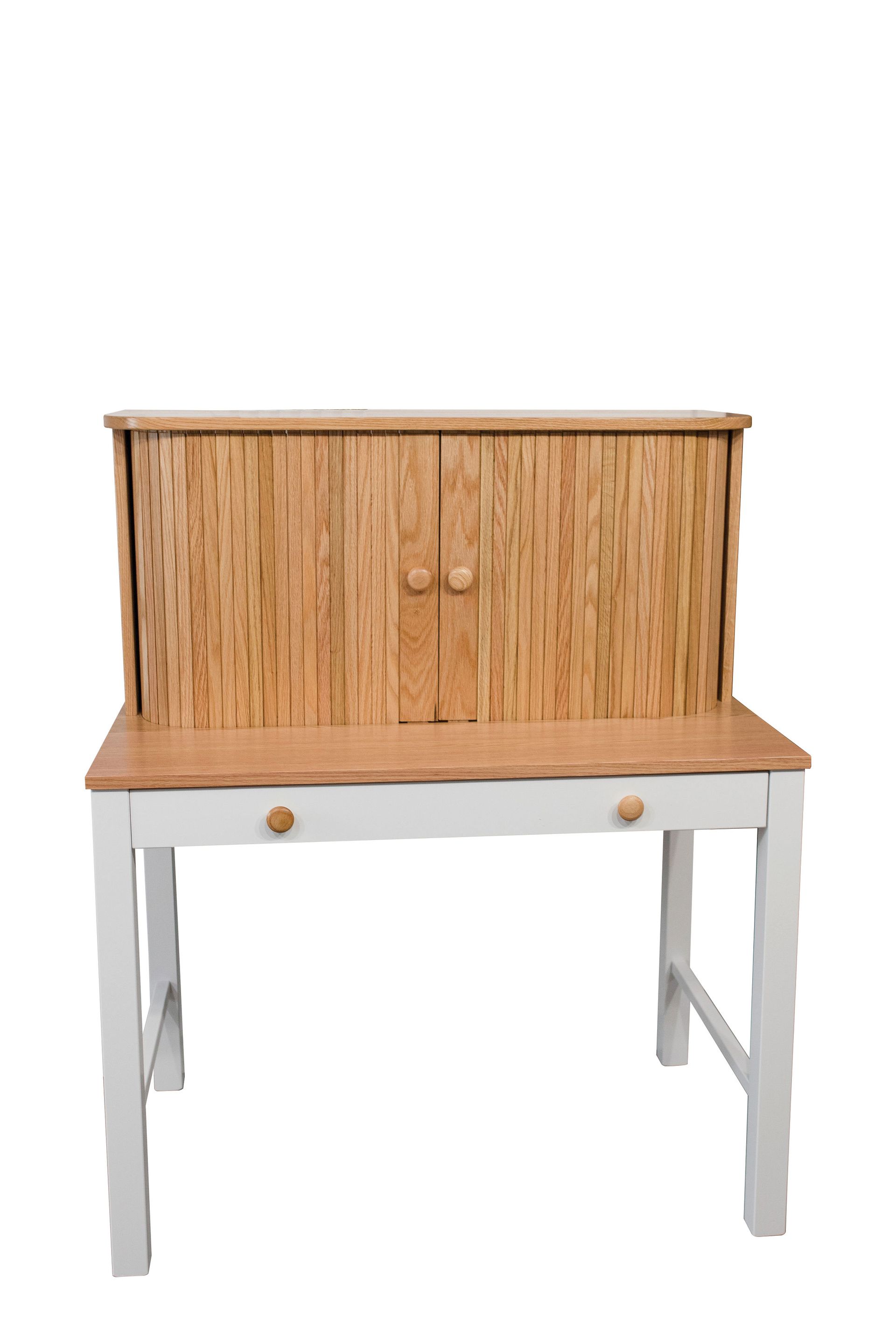 Roll top tambour desk