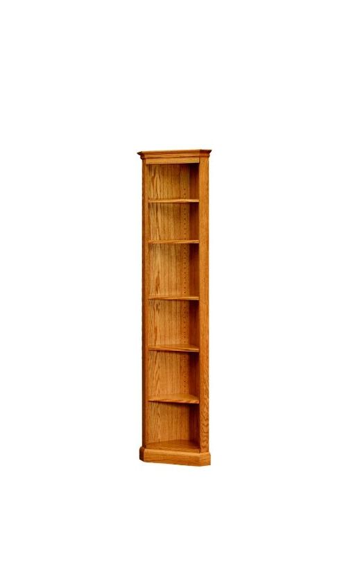 corner book case