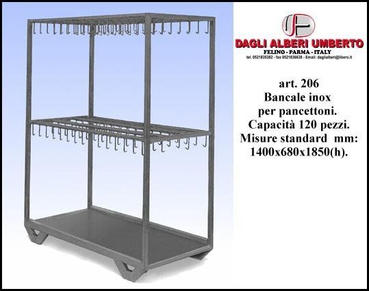 Bancale per salumi - modello 6