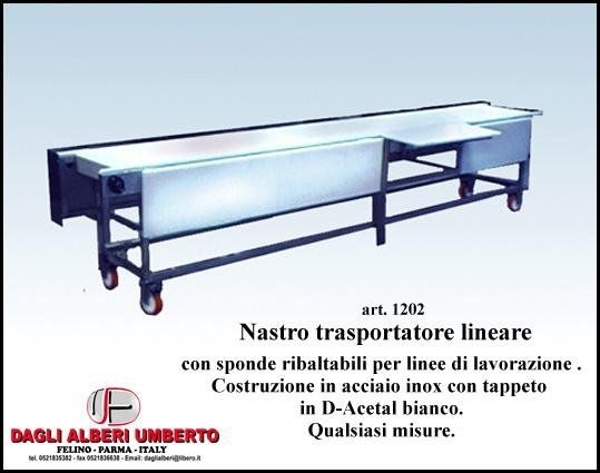 Nastro trasportatore per insaccati - modello 2