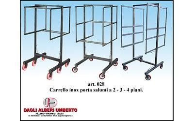 Carrelli porta insaccati - modello 16