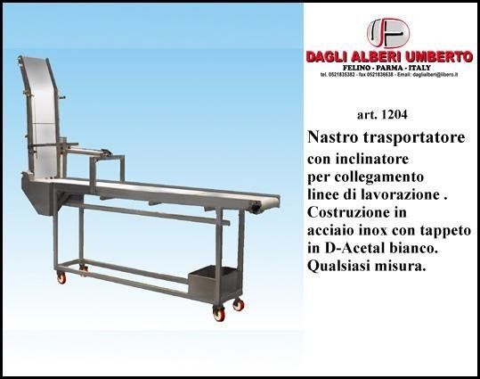 Nastro trasportatore per insaccati - modello 4