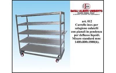 Carrelli porta insaccati - modello 6