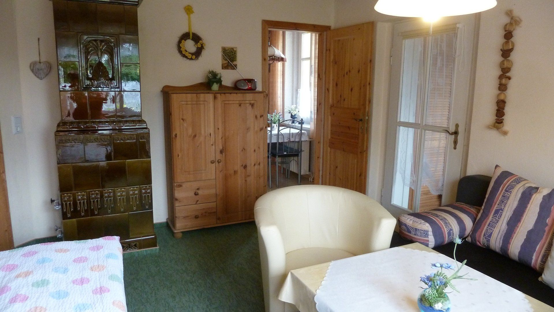 Ferienwohnung 3 Wohnraum