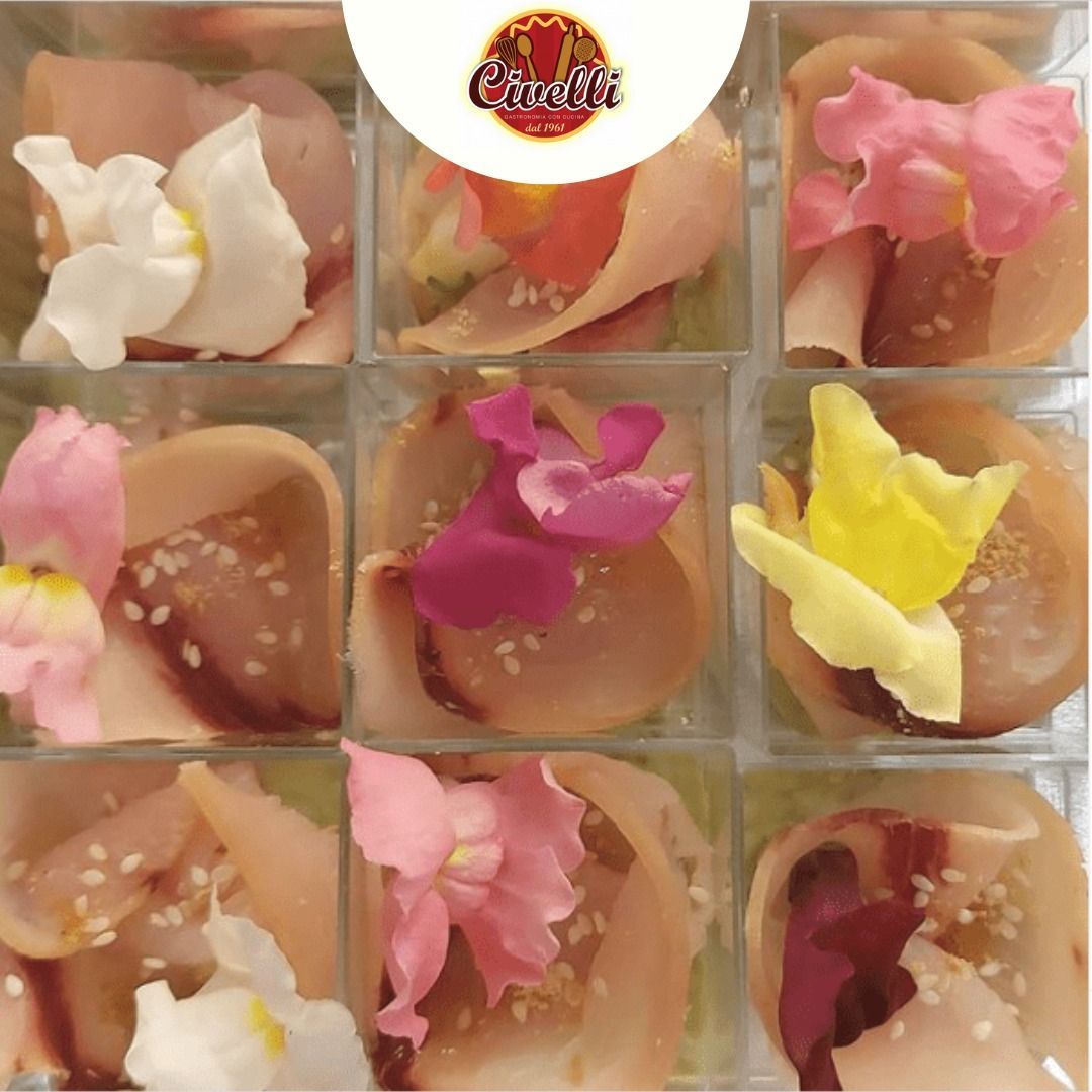 Salatini per aperitivo per catering di eventi aziendali a Milano