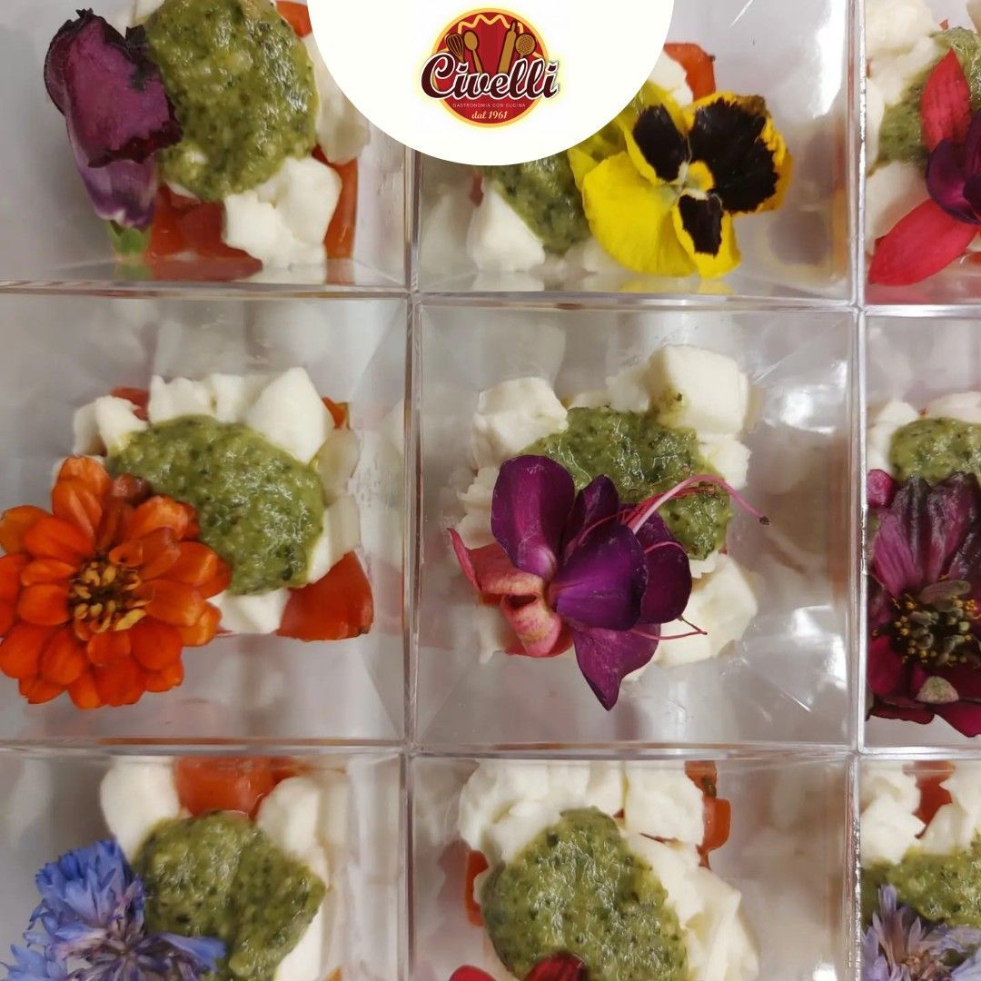 Salatini monoporzione per servizio di catering a Milano