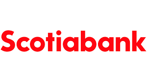 Scotiabank logo in red