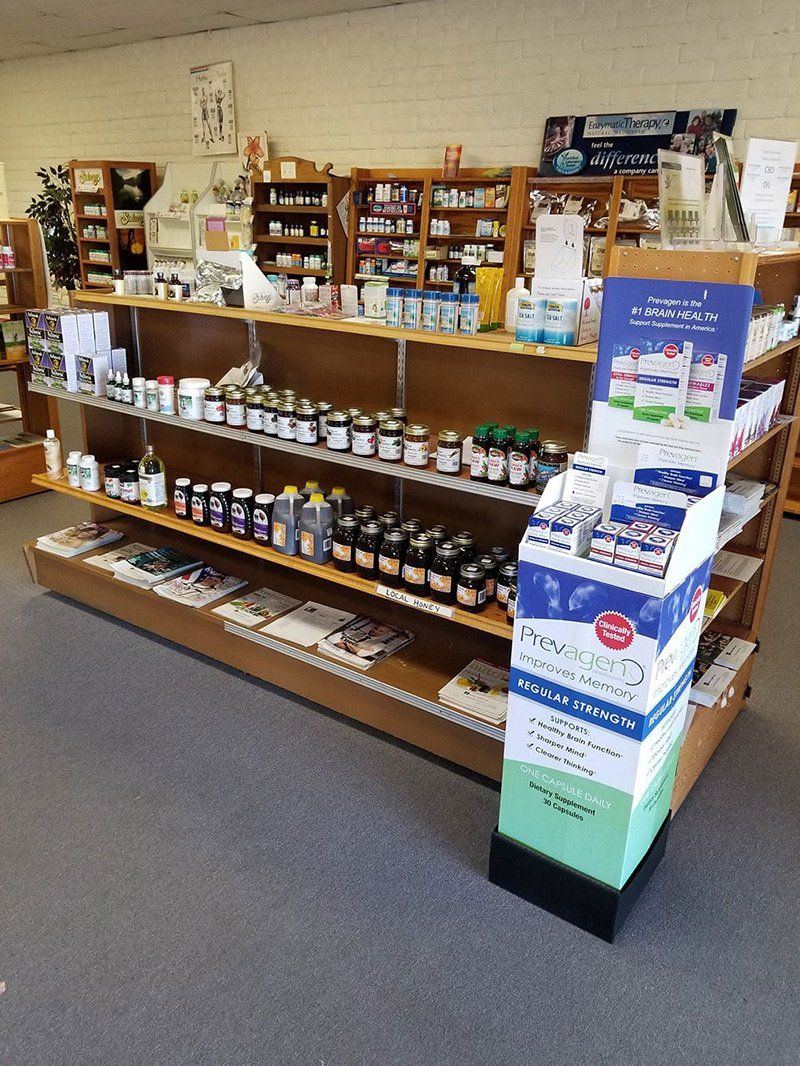 Glass Bottled Health Products