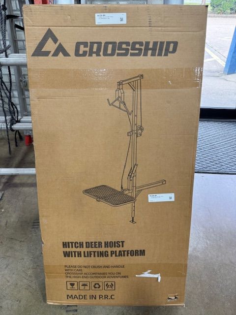 crosship deer hitch hoist and platform