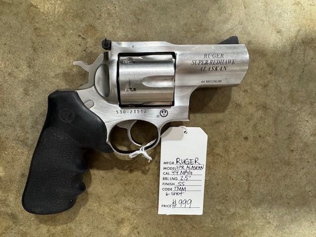 Ruger Super Redhawk Alaskan 44 magnum