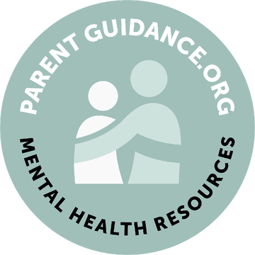 a logo for parent guidance mental health resources