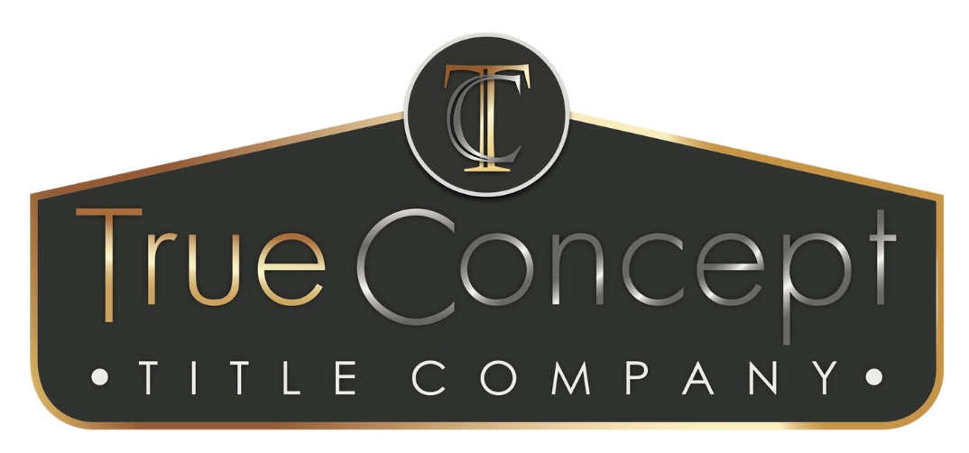 A true concept title company logo on a white background