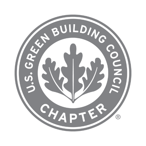 The logo for the u.s. green building council chapter