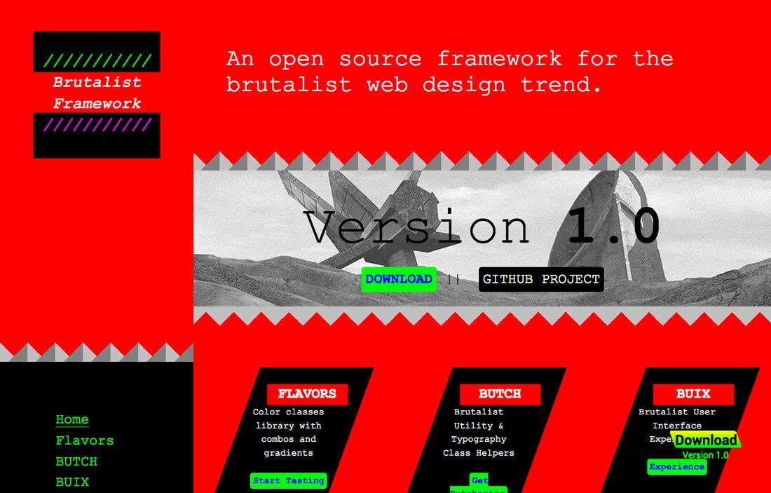 Brutalism - Một xu hướng thiết kế web mới xuất hiện trong năm 2020 Brutalism - Một xu hướng thiết kế web mới xuất hiện trong năm 2020