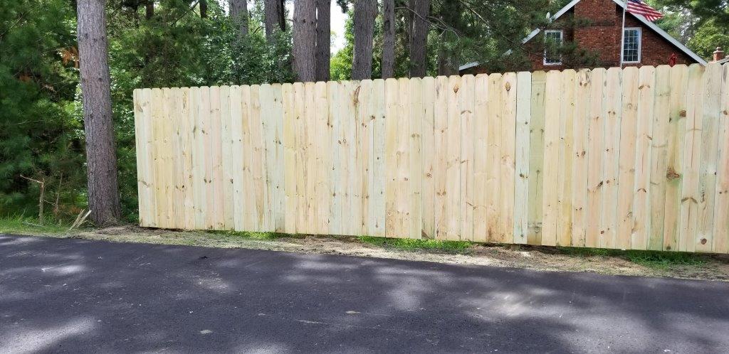 Wooden Fence Repair — Wooden Fencing in Deerwood, MN