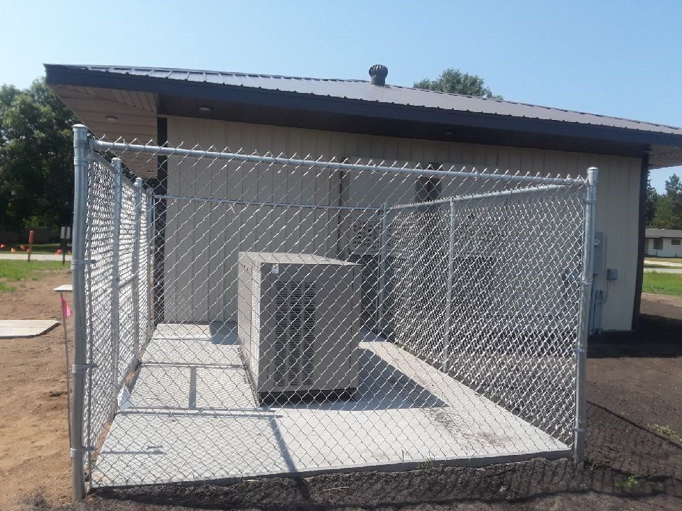 House Fence — House Backyard Fence in Deerwood, MN