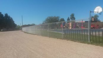Tennis Court Fence — Commercial Rail in Deerwood, MN