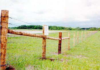 Farm Fence — Wooden Wire Fence in Deerwood, MN