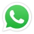 A green whatsapp icon with a white phone icon inside of it