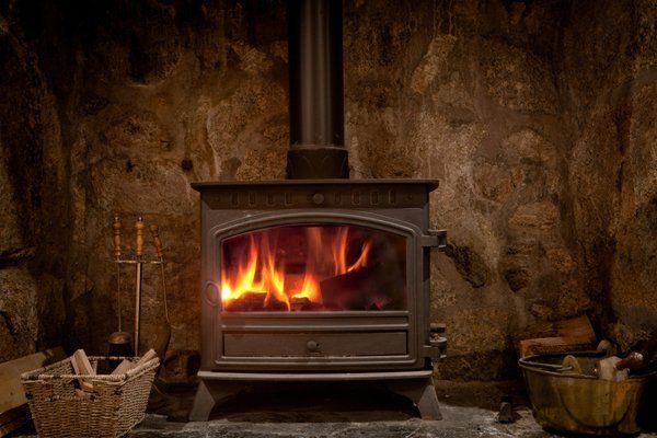 Stove cleaned / swept