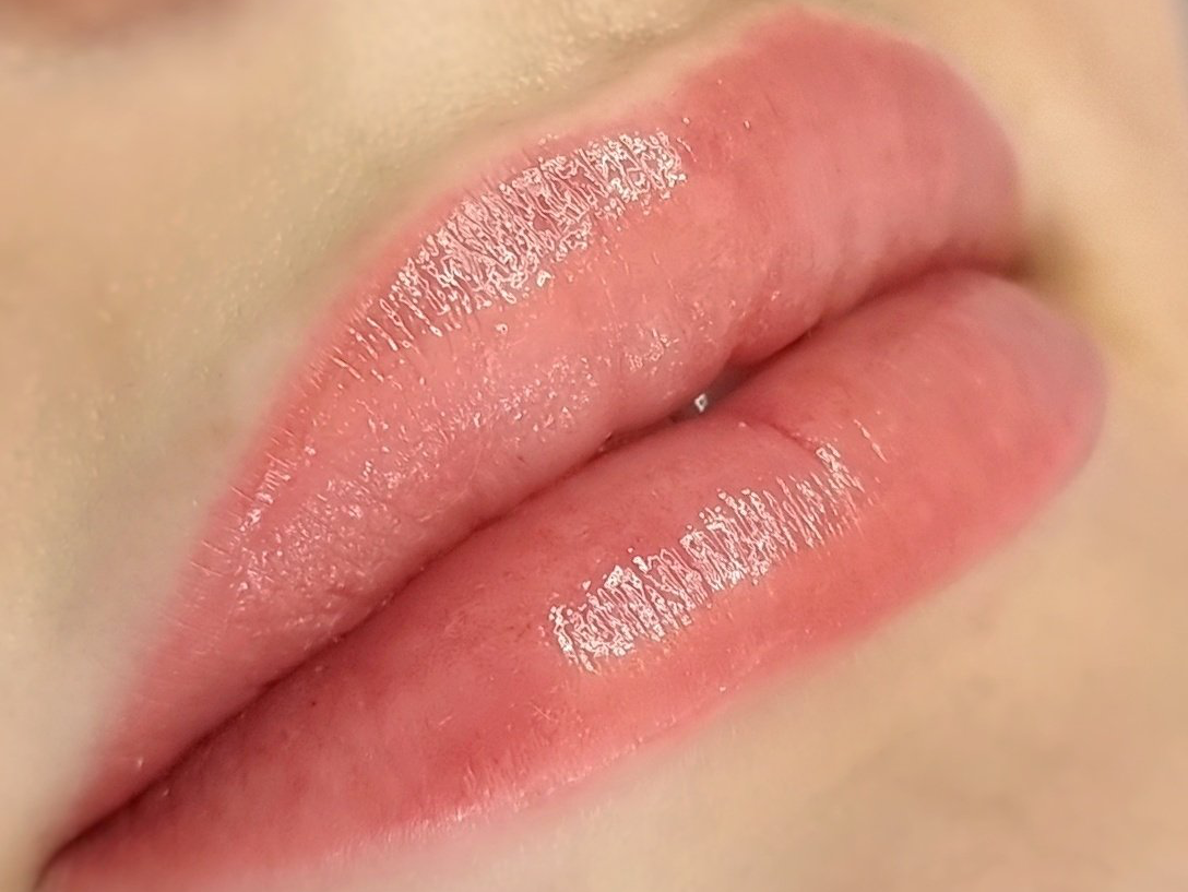 Lippen met permanente make-up