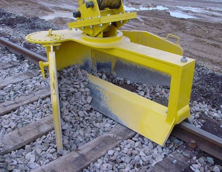 picture of the Ballast Plow S1 in action