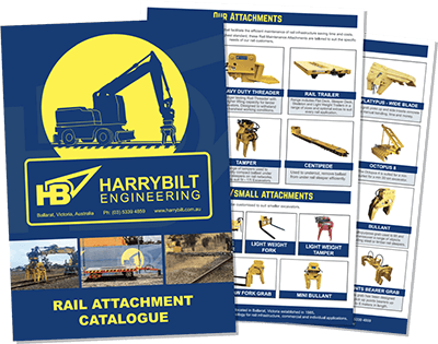 Harrybilt Rail Maintenance Attachments Catalogue