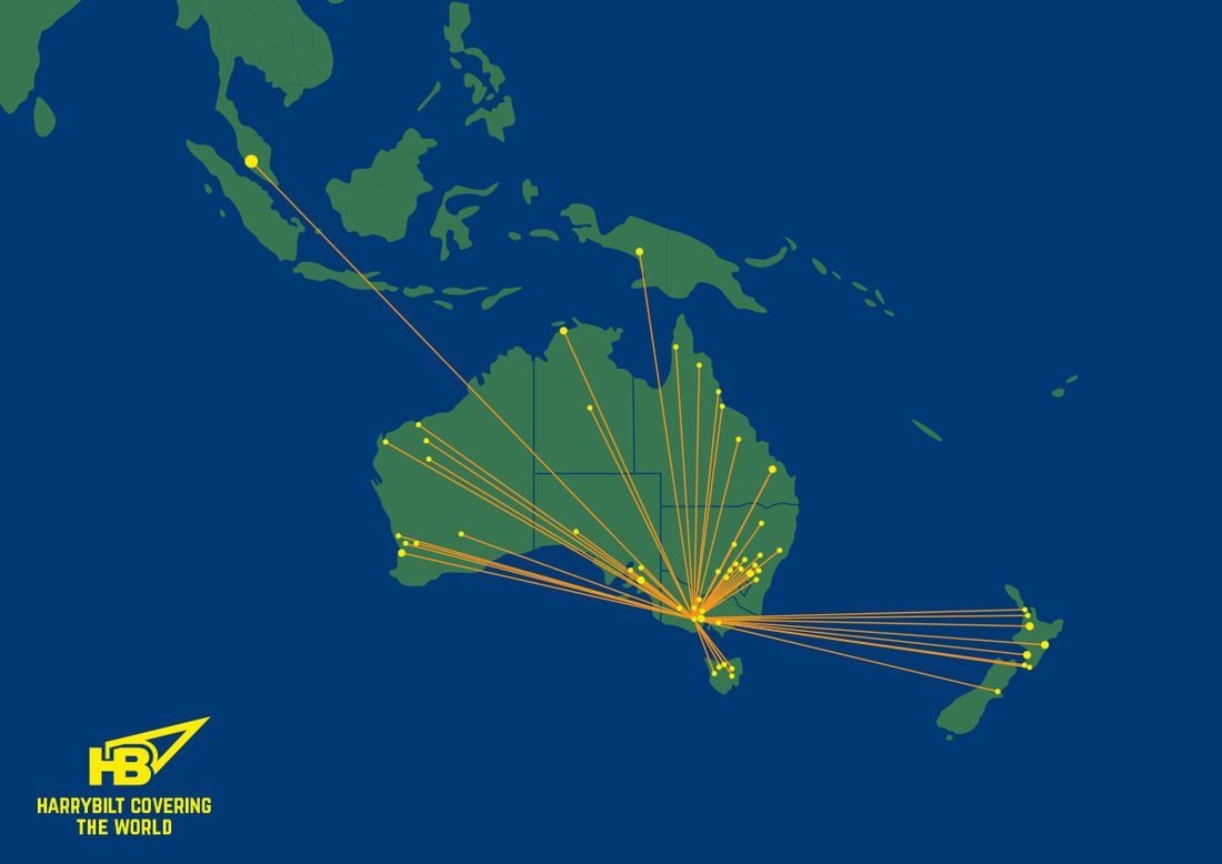 Harrybilt Engineering Locations: Australia, New Zealand, Malaysia and Indonesia