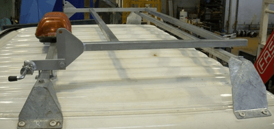 Custom Light Bar with Sign Holder from Harrybilt Engineering