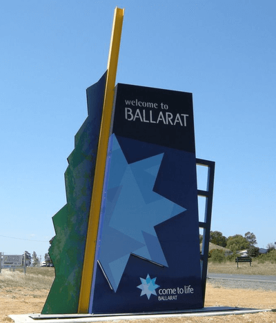 City of Ballarat Entry Signs - Harrybilt Engineering