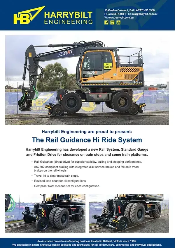 Harrybilt Rail Guidance Systems Catalogue