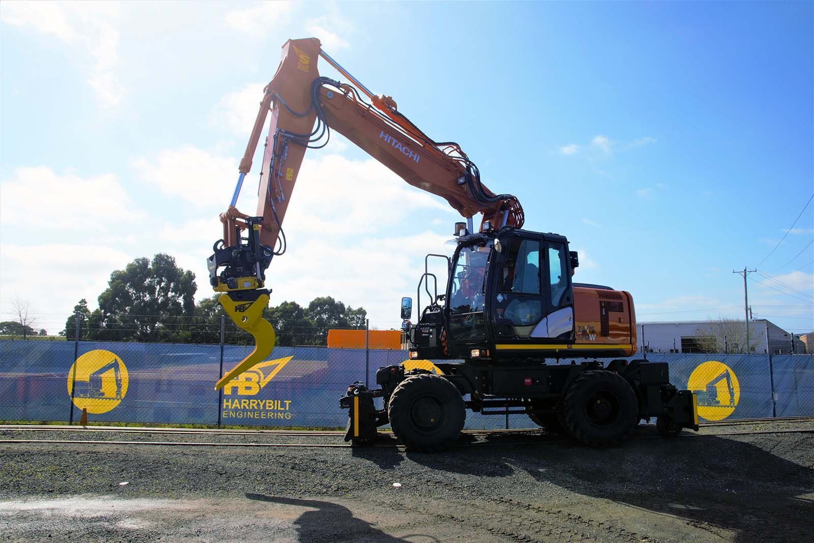 Cribbing Bucket Rail Maintenance Product from Harrybily Engineering