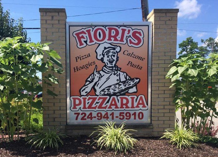 Fiori's Street Sign in Pittsburgh, PA