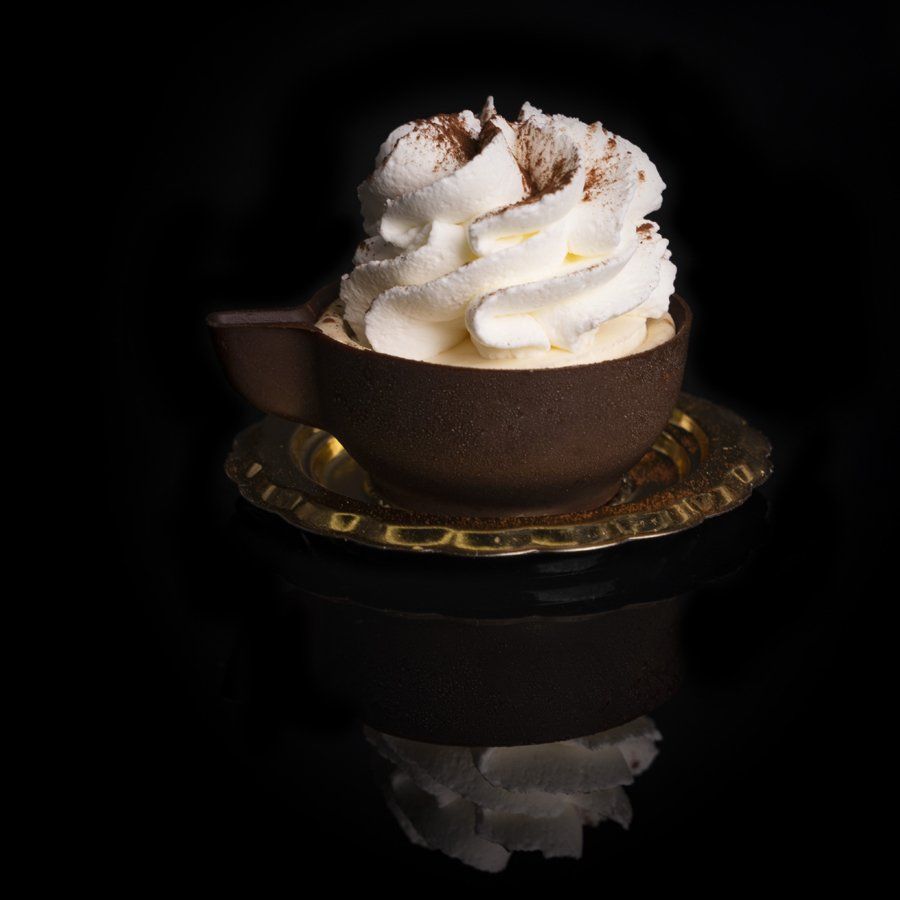 cup-shaped pastry