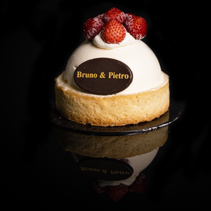 strawberry pastry