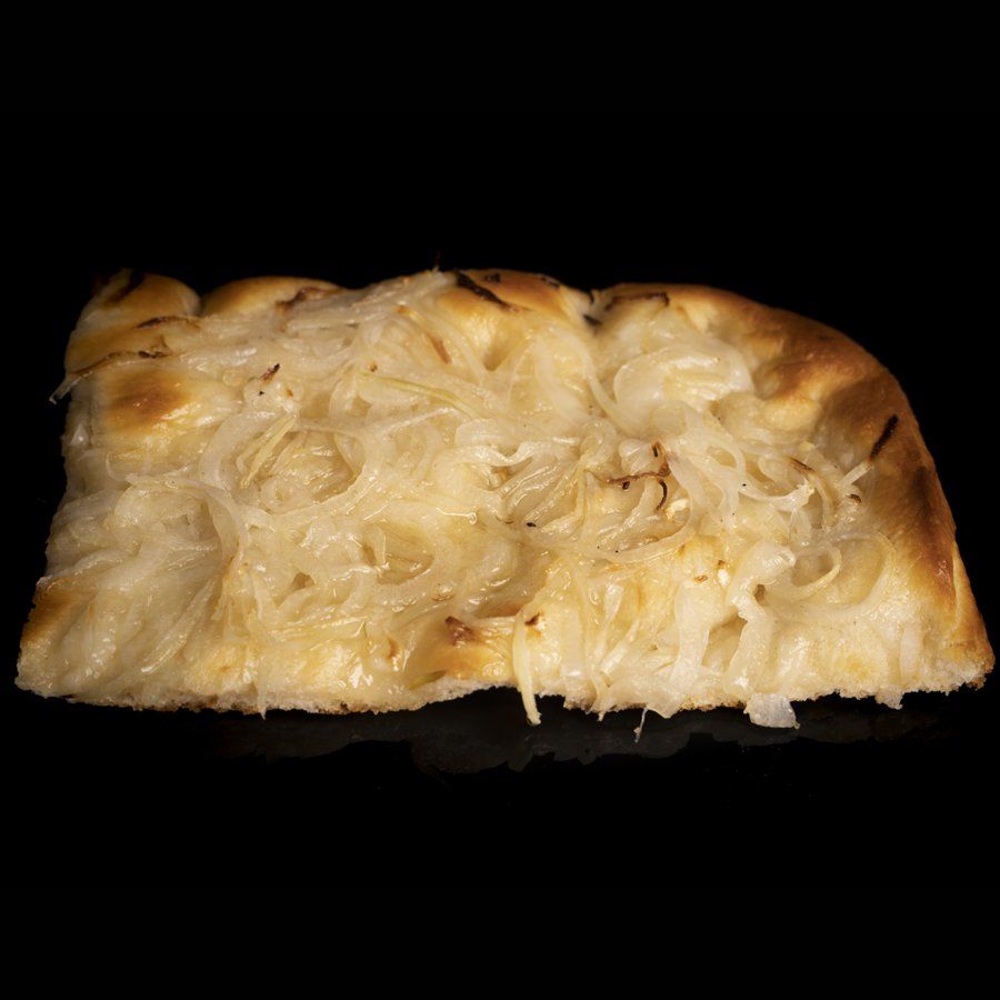 focaccia with onions
