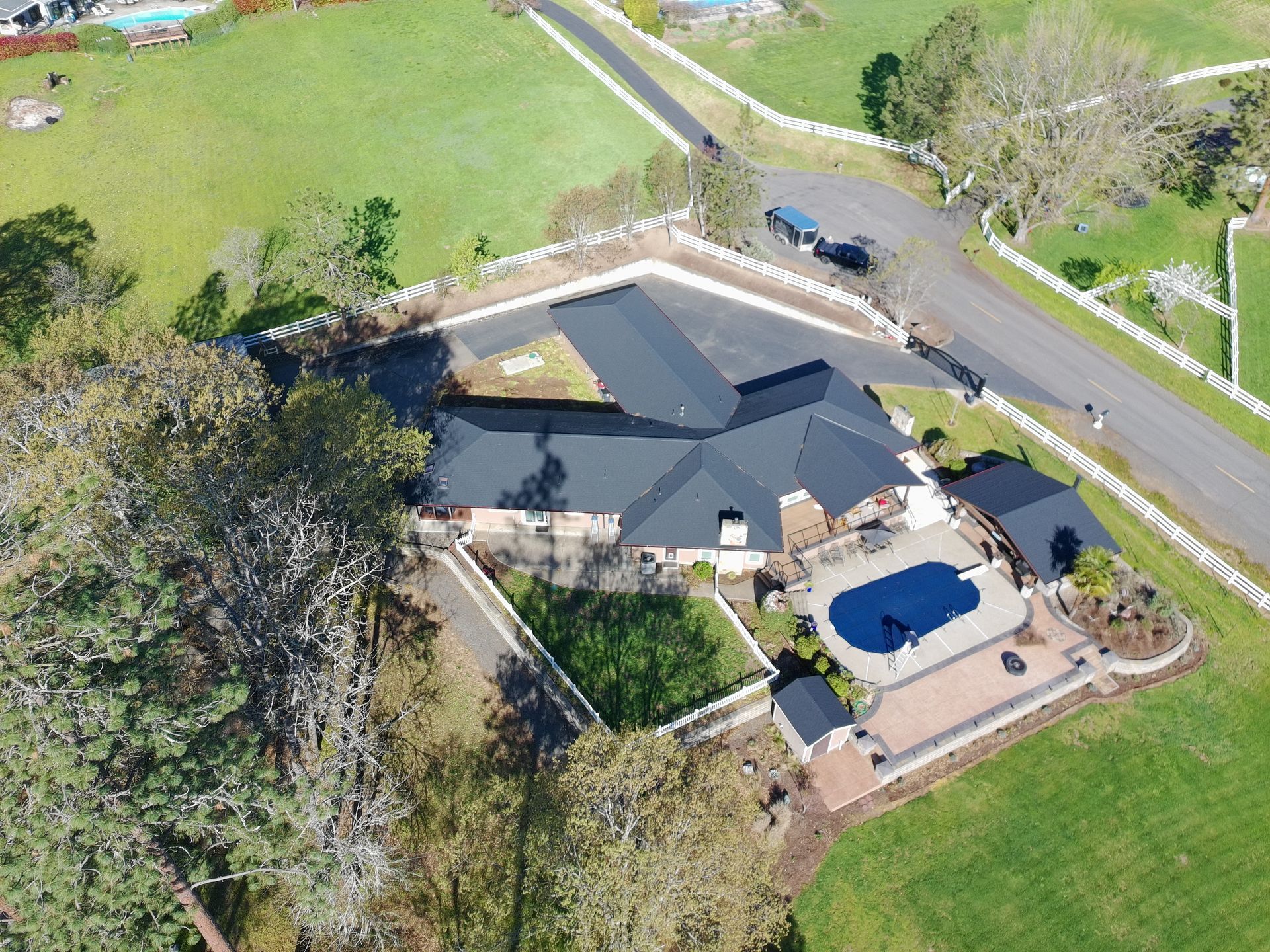 Residential roof installation in Medford, OR