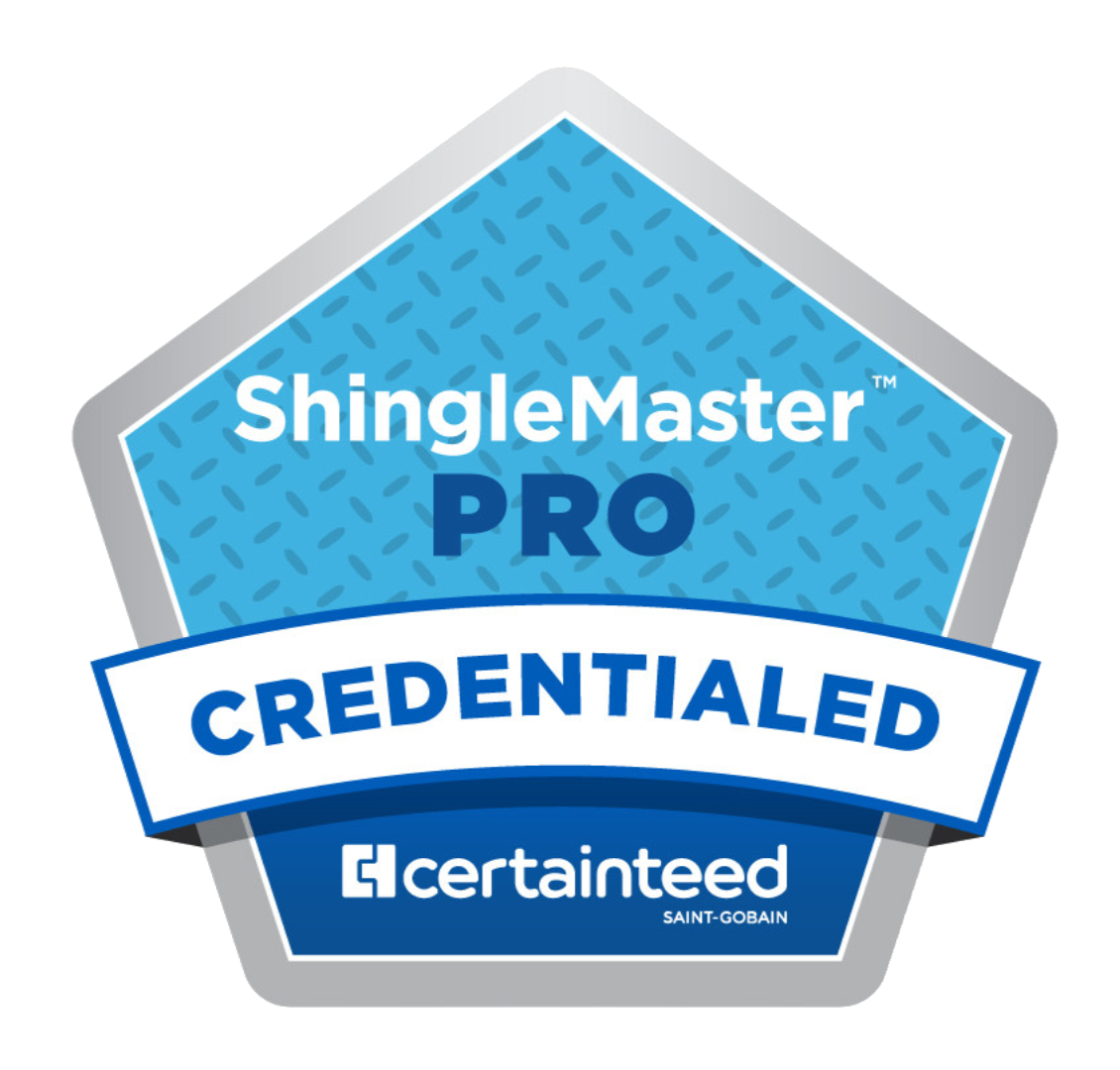 Certainteed ShingleMaster Pro badge