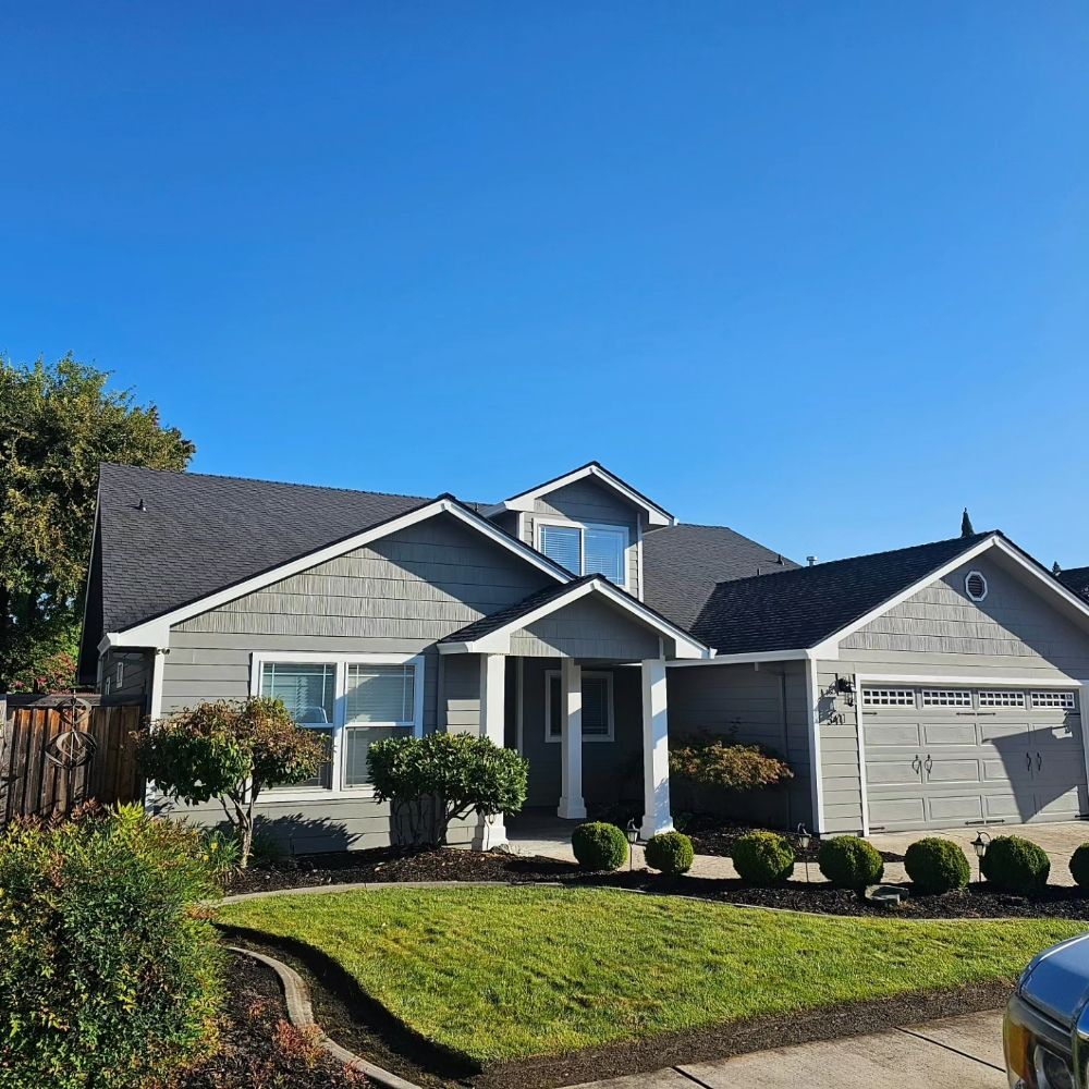 Asphalt roof replacement in Southern Oregon
