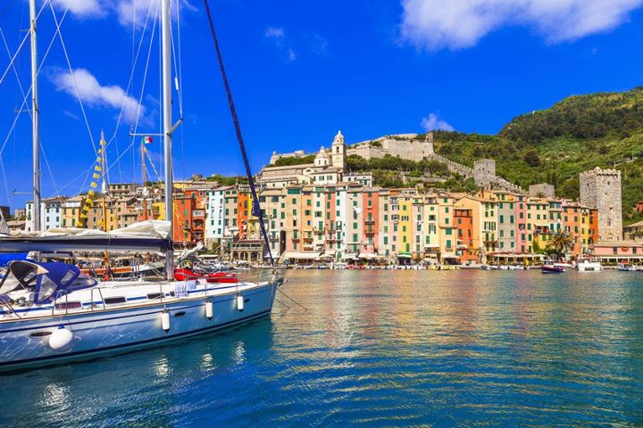 boat and Portovenere