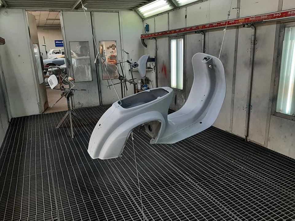 Carrozzeria di una Vespa