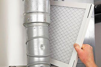 Home air filter - air conditioning repair in Irving TX