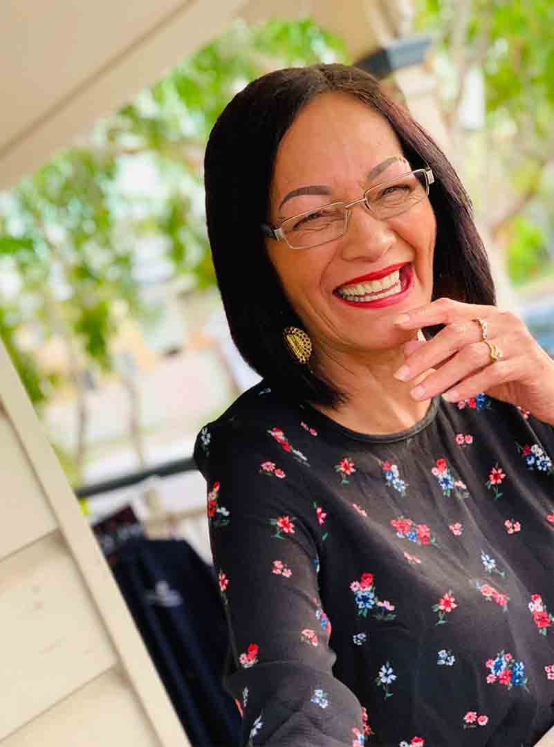 Woman With Dentures — Custom Denture Services in Maroochydore, QLD