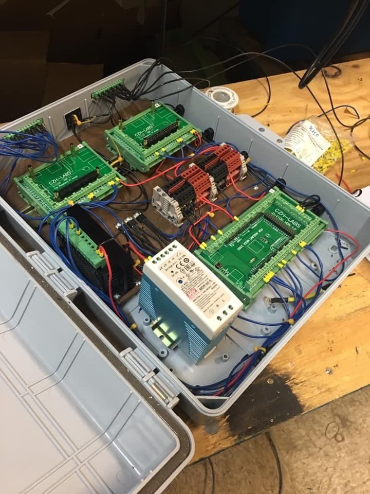 System Panel Wiring — Novi, MI — Five Senses Escape Room